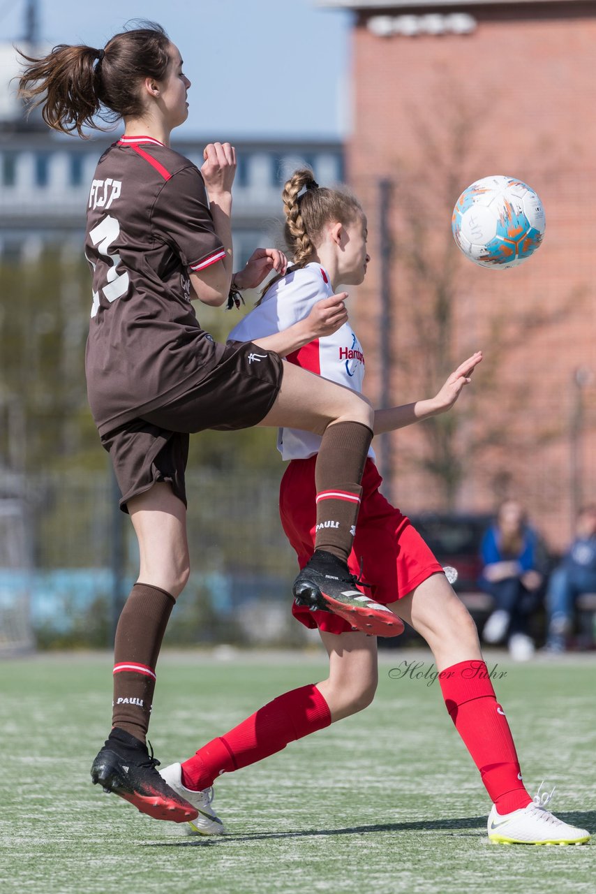 Bild 54 - wBJ St. Pauli - Walddoerfer : Ergebnis: 1:11